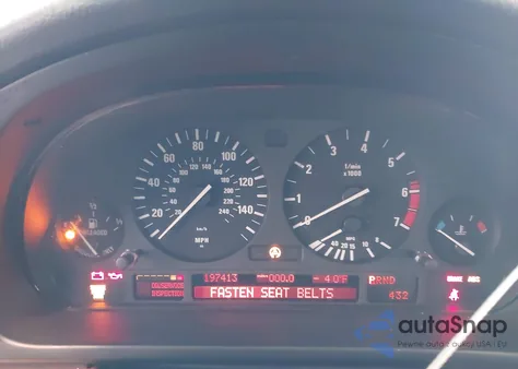 1998 BMW 540Ia from USA, damaged, VIN WBADE632XWBW63136